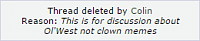 Click image for larger version

Name:	Clown Memes.png
Views:	144
Size:	3.0 KB
ID:	19829